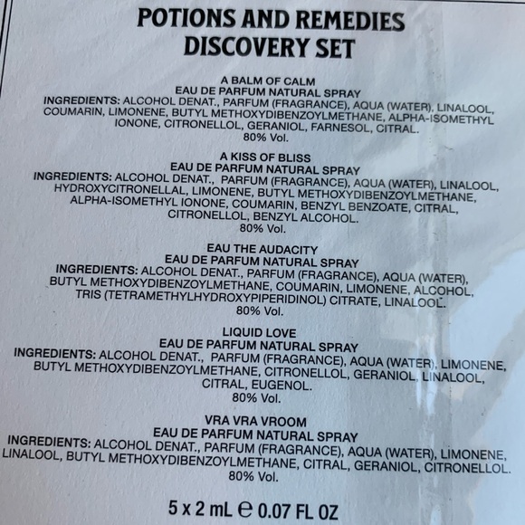 Brand New Penhaligon’s Potions & Remedies Discovery Set Sealed 5 pc Gift Set - Picture 4 of 5